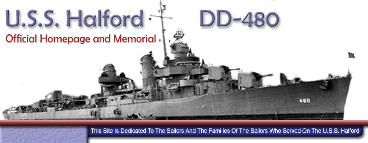 U.S.S. Halford Official Homepage and Memorial